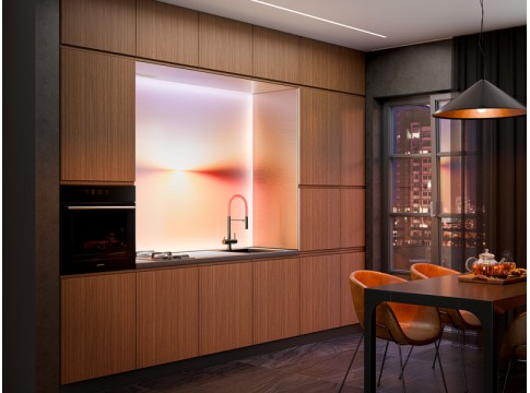 Кухня WoodLine Орех Браун V