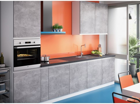 Кухня Альбина Бетон