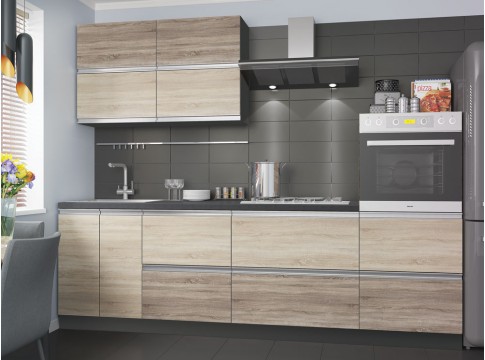 Кухня Альбина Дуб сонома светлый