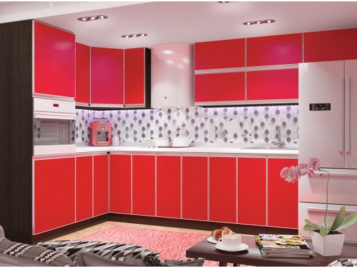 Кухня ALTA Красный AL