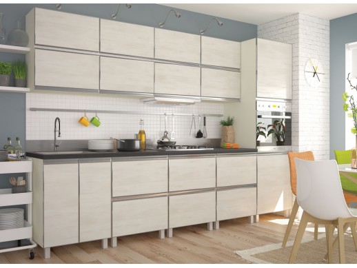 Кухня ALTA Дуб крафт белый AL