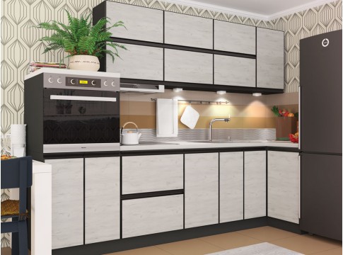 Кухня ALTA Дуб крафт білий BL