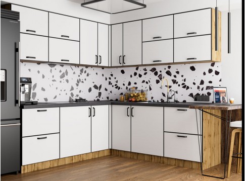 Кухня Бета Белый BL