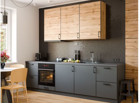 Кухня Бета Дуб аппалачи Антрацит BL