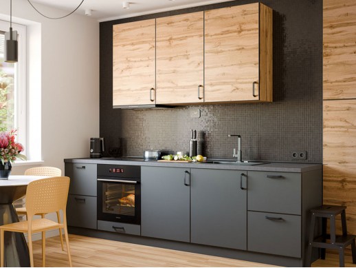 Кухня Бета Дуб аппалачі Антрацит BL