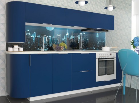 Кухня FLAT Темно-синий AL