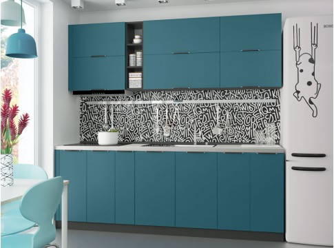 Кухня FLAT Темно-зеленый BL