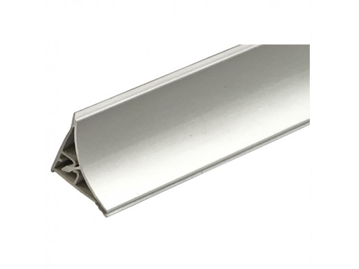 Пристенный борт (серебро) 3м