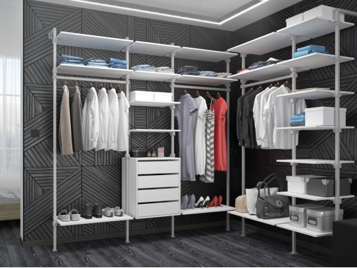 Гардеробная AL Угловая