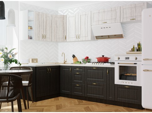 Кухня Грация Дуб темный