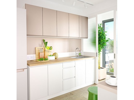 Кухня Interno Молочный