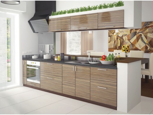 Кухня Мода Зебрано