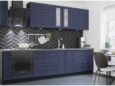 Кухня Модена Темно-синий
