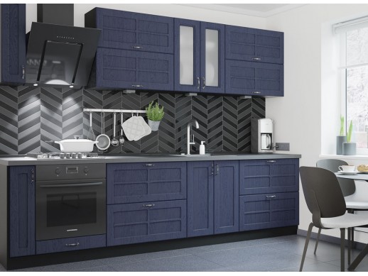 Кухня Модена Темно-синий