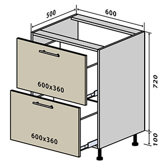 №10 Низ 60-82 (1+1) Люкс