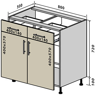 №27 Низ 80-82 (2+2) Люкс
