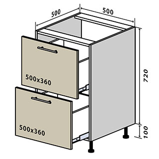 №36 Низ 50-82 (1+1) Люкс