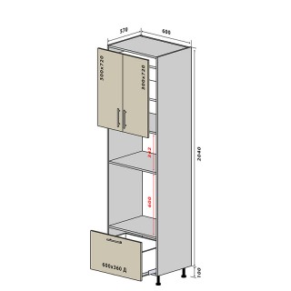 №39 Пенал 60-214 Люкс