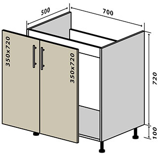 №44 Низ Мийка 70-82 Люкс