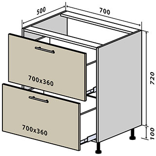 №45 Низ 70-82 (1+1) Люкс