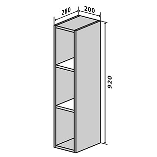 №41 Верх полички 20x92 Стандарт