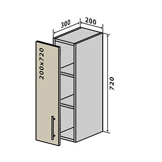 №1 Верх + фасад 20-72 Люкс