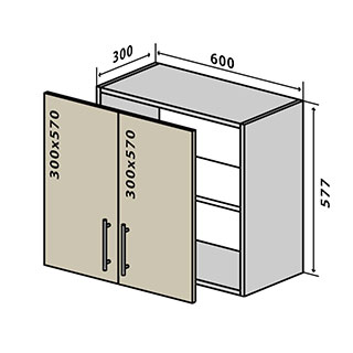 №53 Верх 60-57,7 Люкс