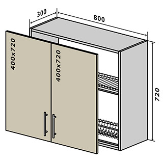 №9 Верх Сушка 80-72 Люкс