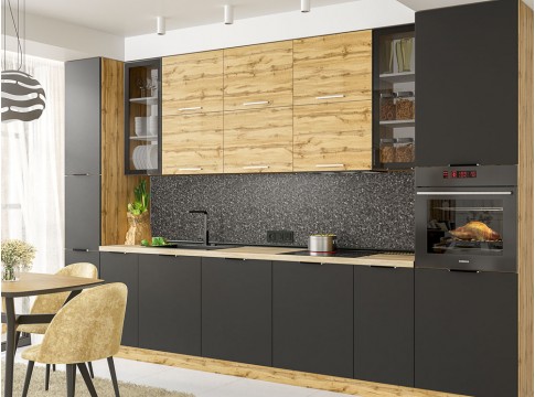 Кухня Родос Антрацит