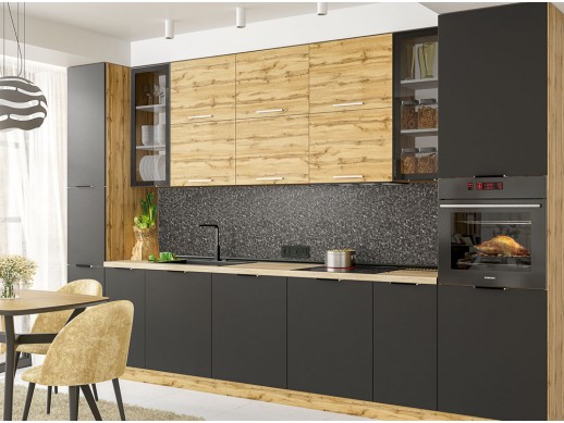 Кухня Родос Антрацит