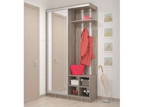 Шкаф-купе Альфа Дуб сонома трюфель