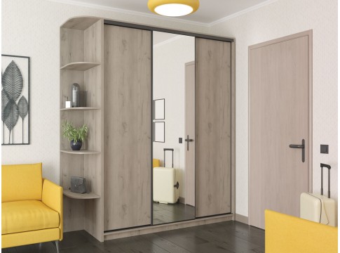 Шафа-купе Alto Дуб крафт сірий