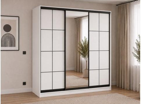 Шкаф-купе Loft Нимфея Альба (Белый)