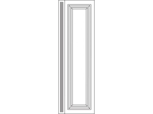 Фасад Марсель V1 декор