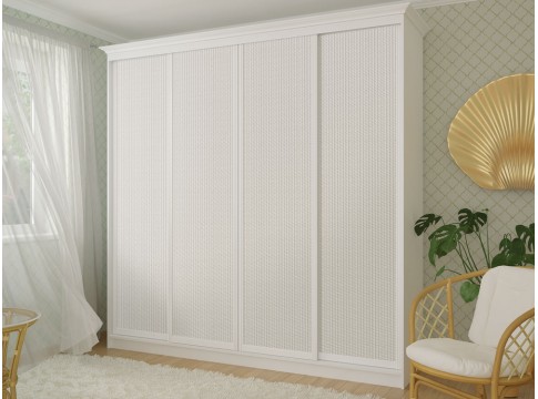 Шкаф-купе Рим-Венециано + Ротанг