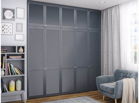 Шкаф Техас Антрацит