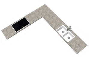 Размер столешницы