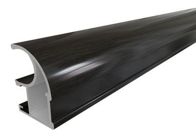 WEN алюмінієва розсувна система в кольорі Венге