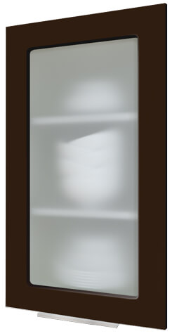 Кухня Flat шоколад