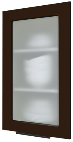 Кухня Flat шоколад