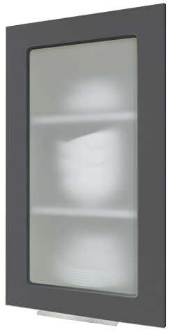 Кухня Flat серый