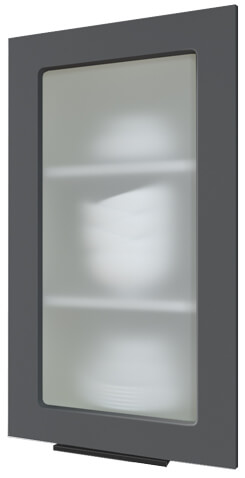 Кухня Flat серый