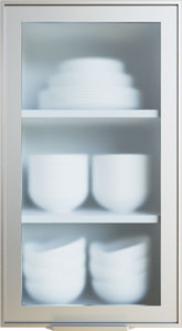 Кухня Flat Витрина алюминиевая АL