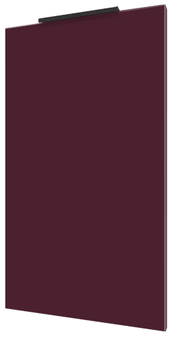 Кухня Flat бордо