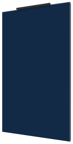 Кухня Flat темно-синий