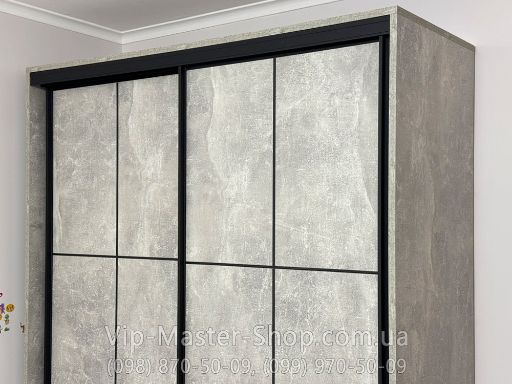 Фото Шафа-купе LOFT Бетон