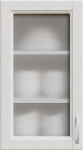 Кухня Кредо Витрина Белый