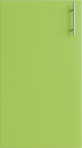 Кухня Мода Зеленый матовый