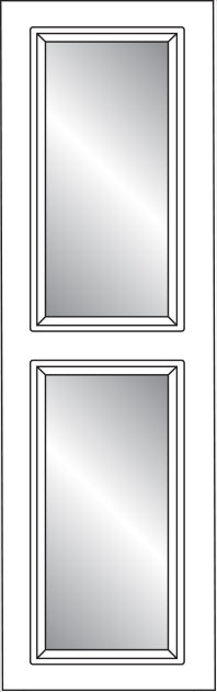 Тип фасад V2 модульная система Мадрид + зеркало