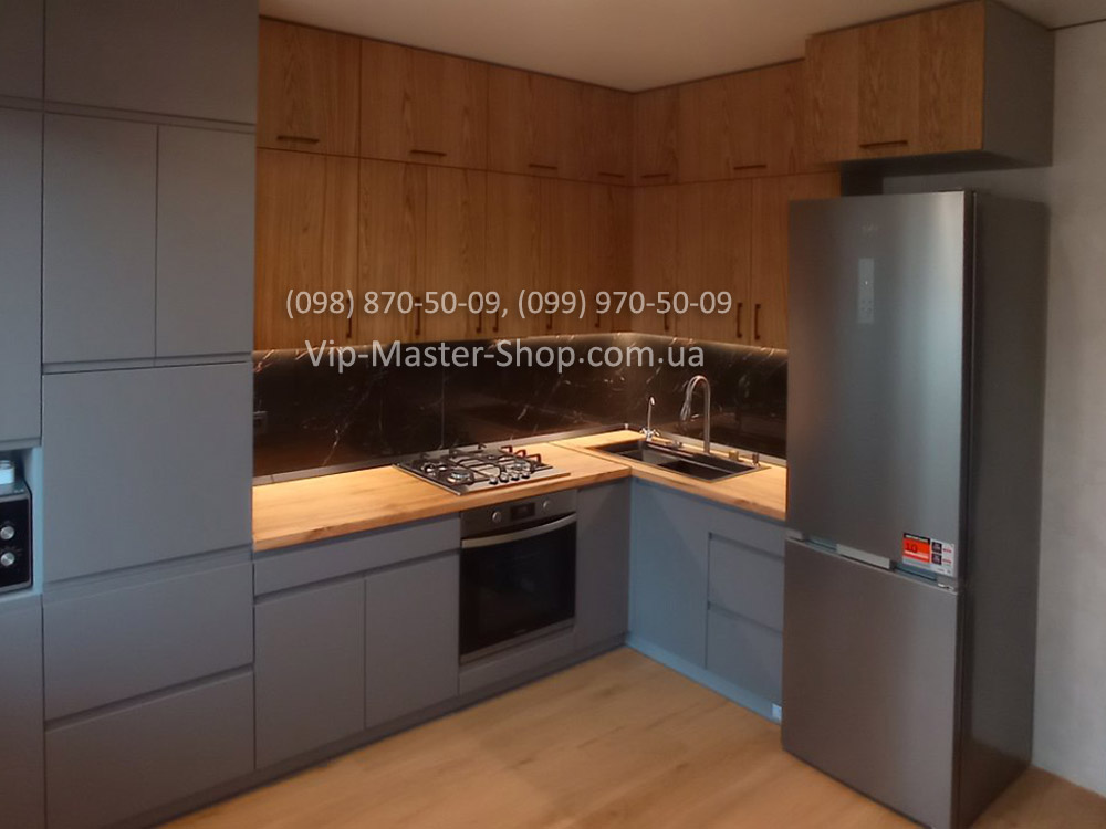 Фото посекційна Кухня Sonata + Interno